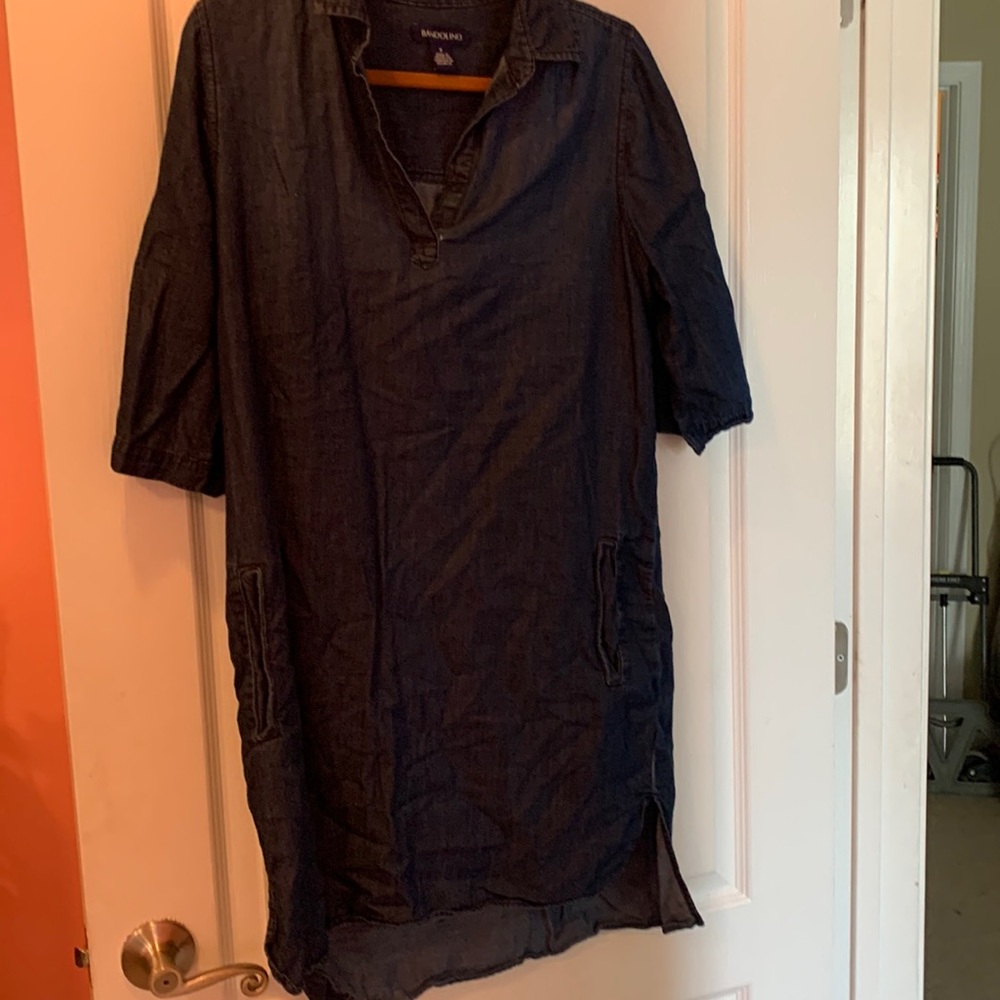 Short Blue Jean dress